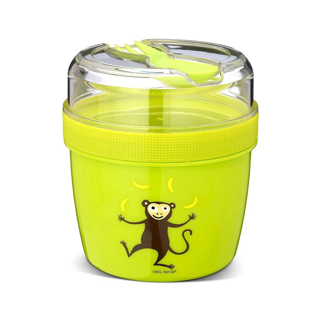 Fiambrera Snack N'ice Cup L Mono - Lime CARL OSCAR