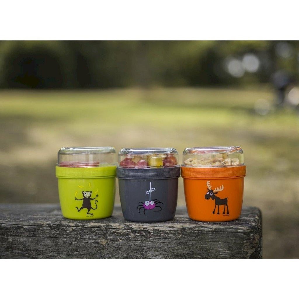Fiambrera Snack N'ice Cup L Mono - Lime CARL OSCAR