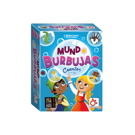 Mundo Burbujas - Cuentos Juego de cartas MERCURIO