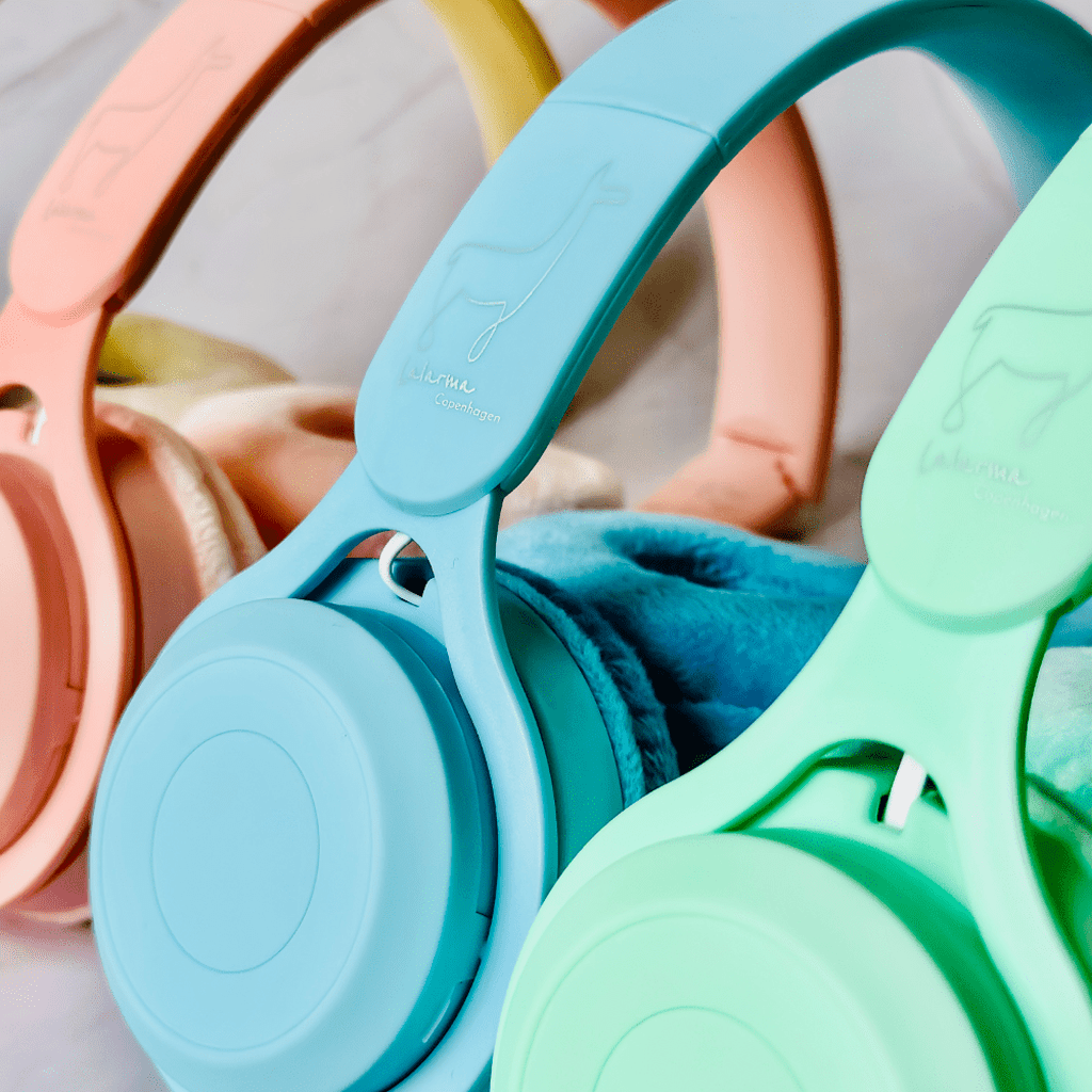 Auriculares inalámbricos - Azul Pastel LALARMA