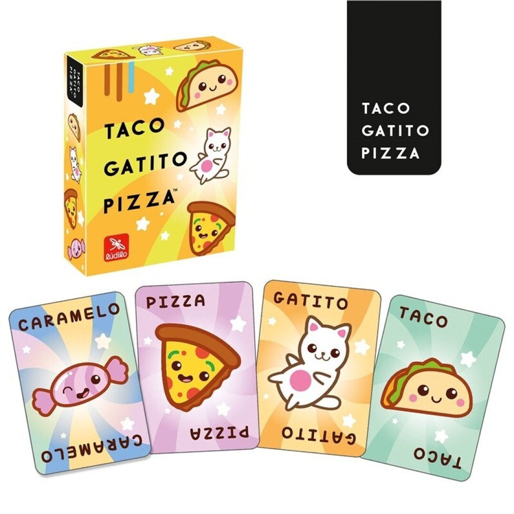 Taco, Gatito, Pizza - Juego de rapidez y percepción visual LÚDILO