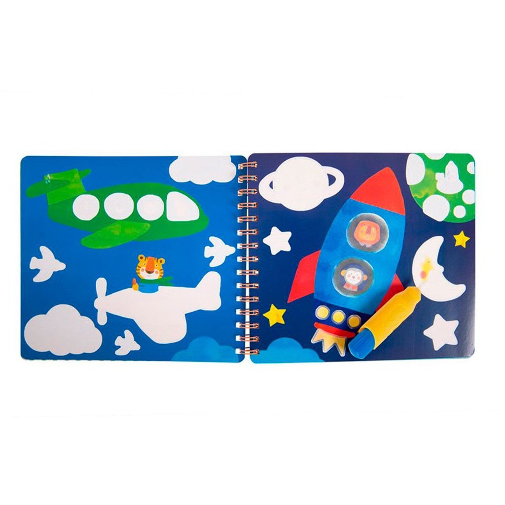 Pintura pincel mágico Popipop MOULIN ROTY