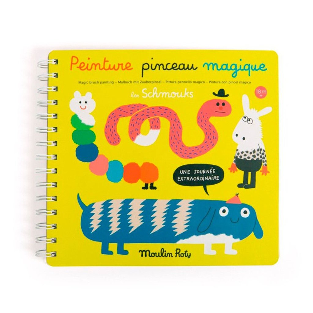 Pintura pincel mágico Schmouks MOULIN ROTY