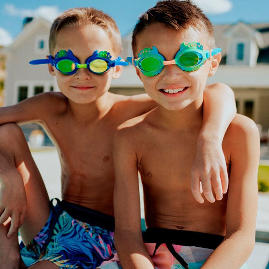 Gafas de natación Dylan the Dino Phoenix Green BLING2O
