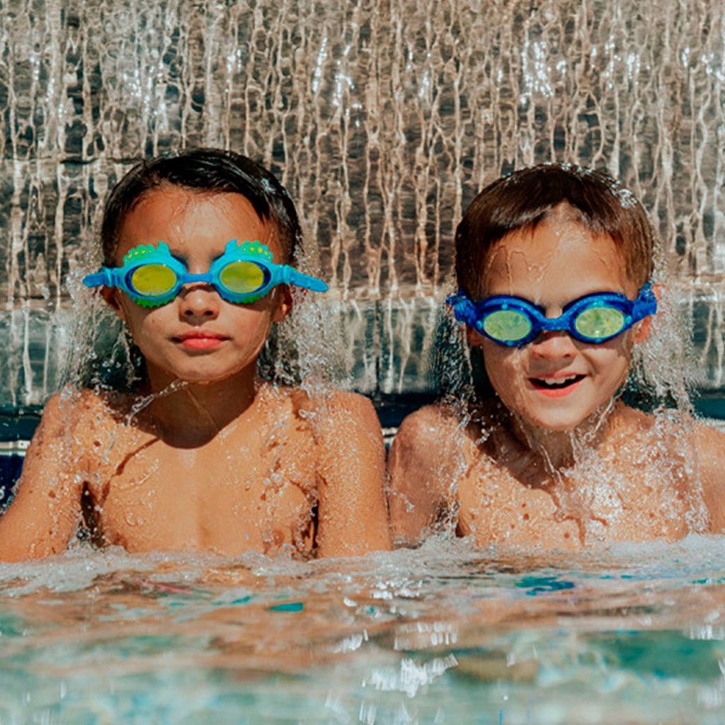 Gafas de natación Dylan the Dino Phoenix Green BLING2O