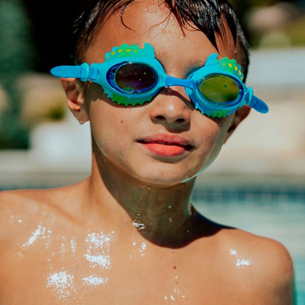 Gafas de natación Dylan the Dino Phoenix Green BLING2O