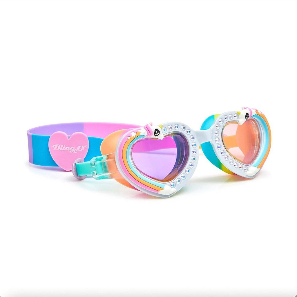 Gafas de natación Magical Ride Pony Ride Rainbow BLING2O