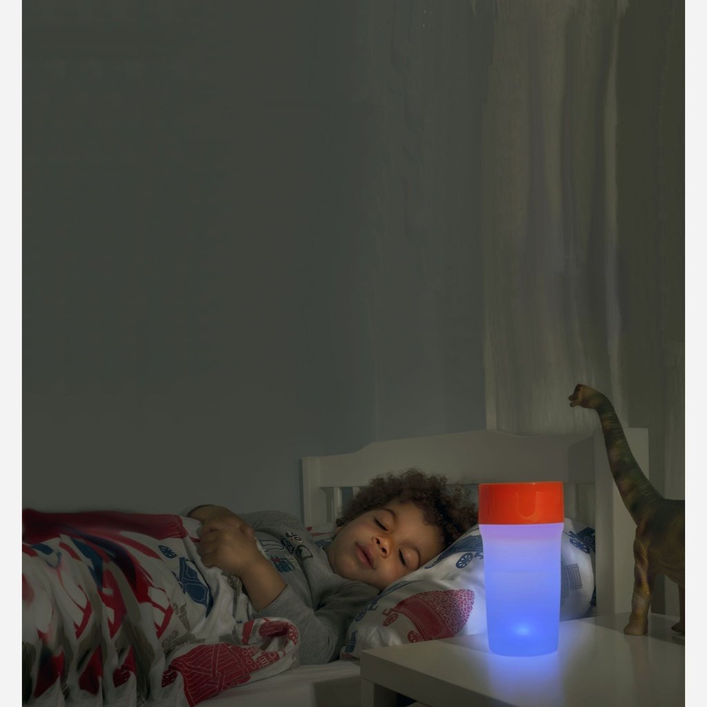 LITECUP - VASO CON LUZ ROSA