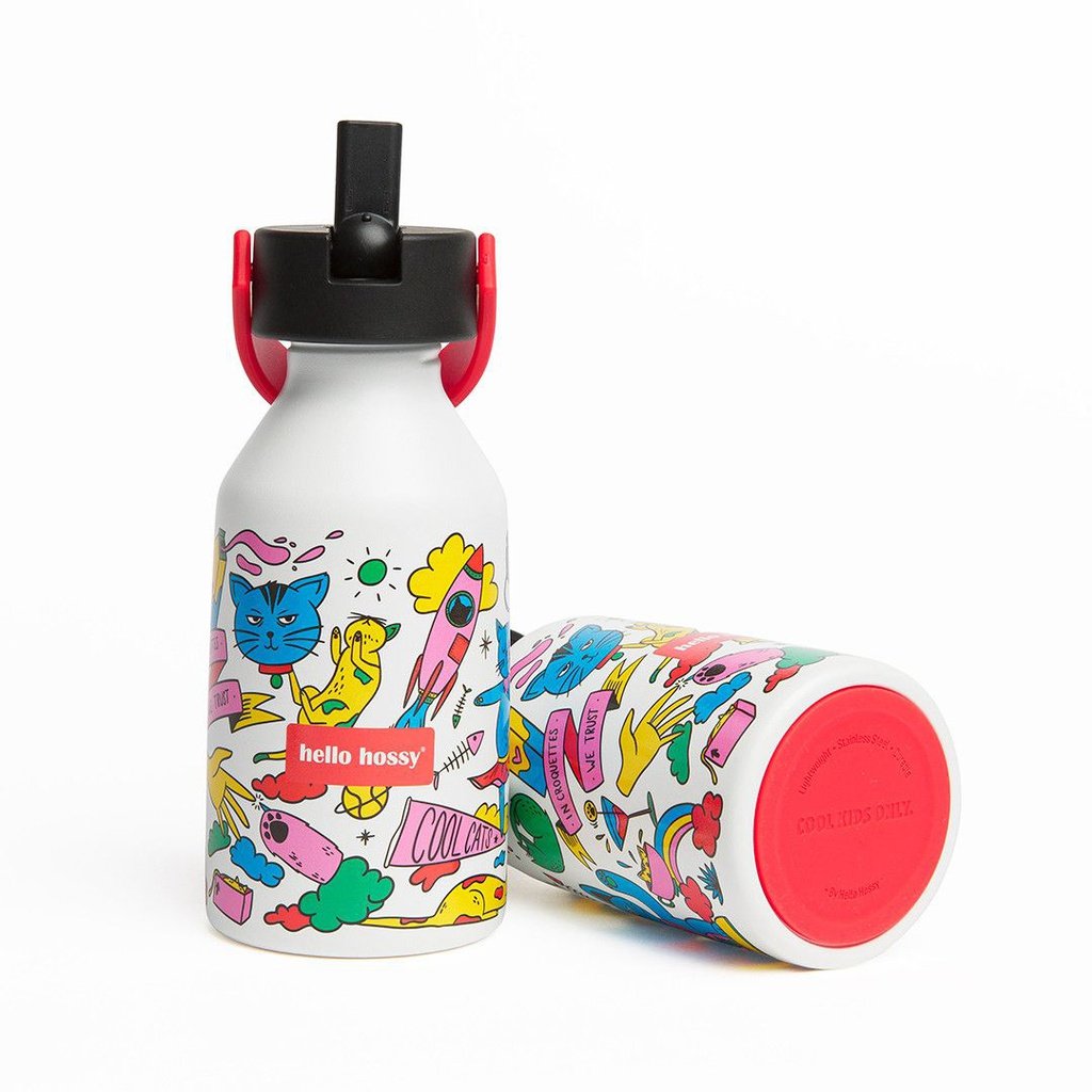 Botella acero inoxidable Cats HELLO HOSSY