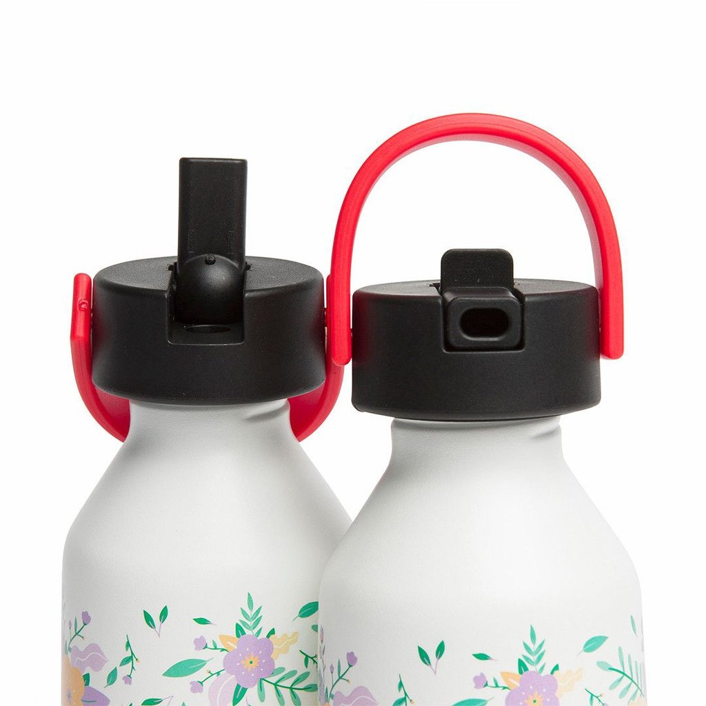 Botella acero inoxidable Flowers HELLO HOSSY
