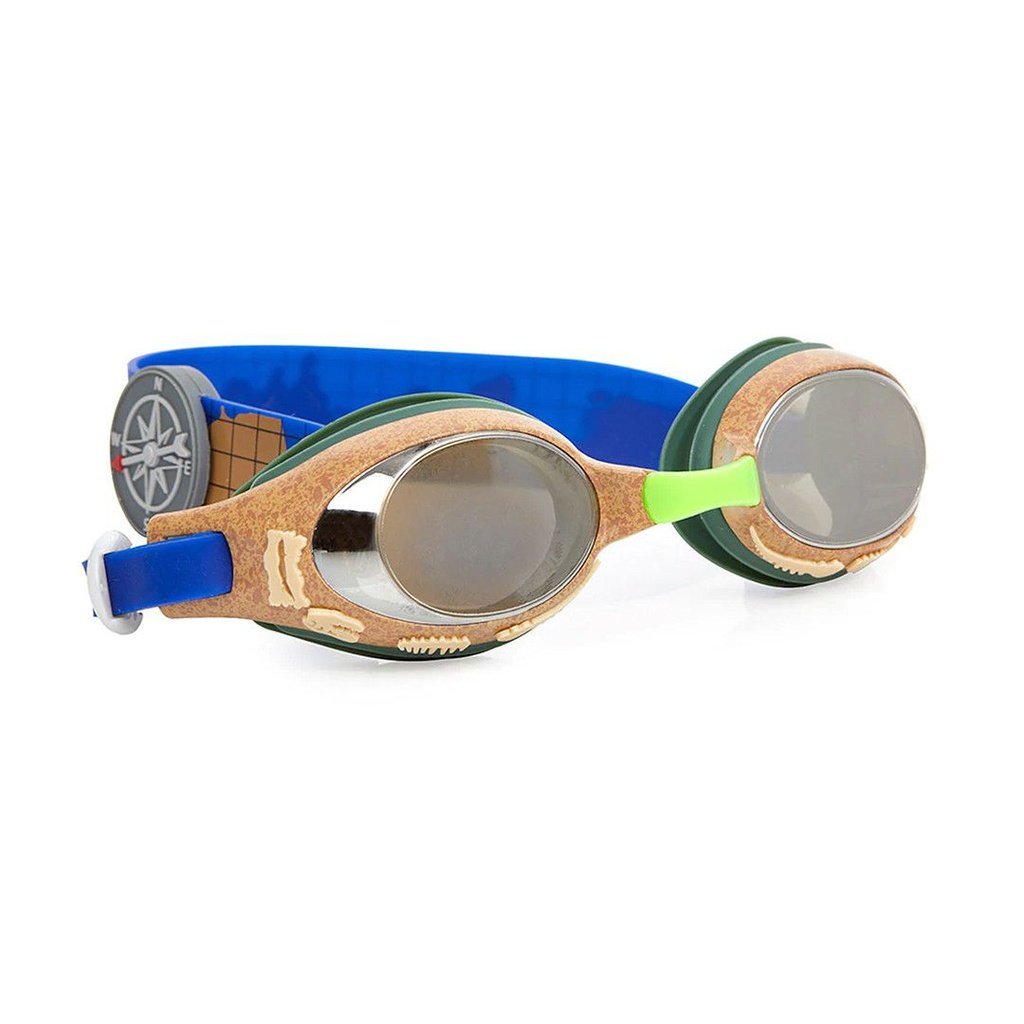 Gafas de natación Funny Bones Fossil Blue BLING2O