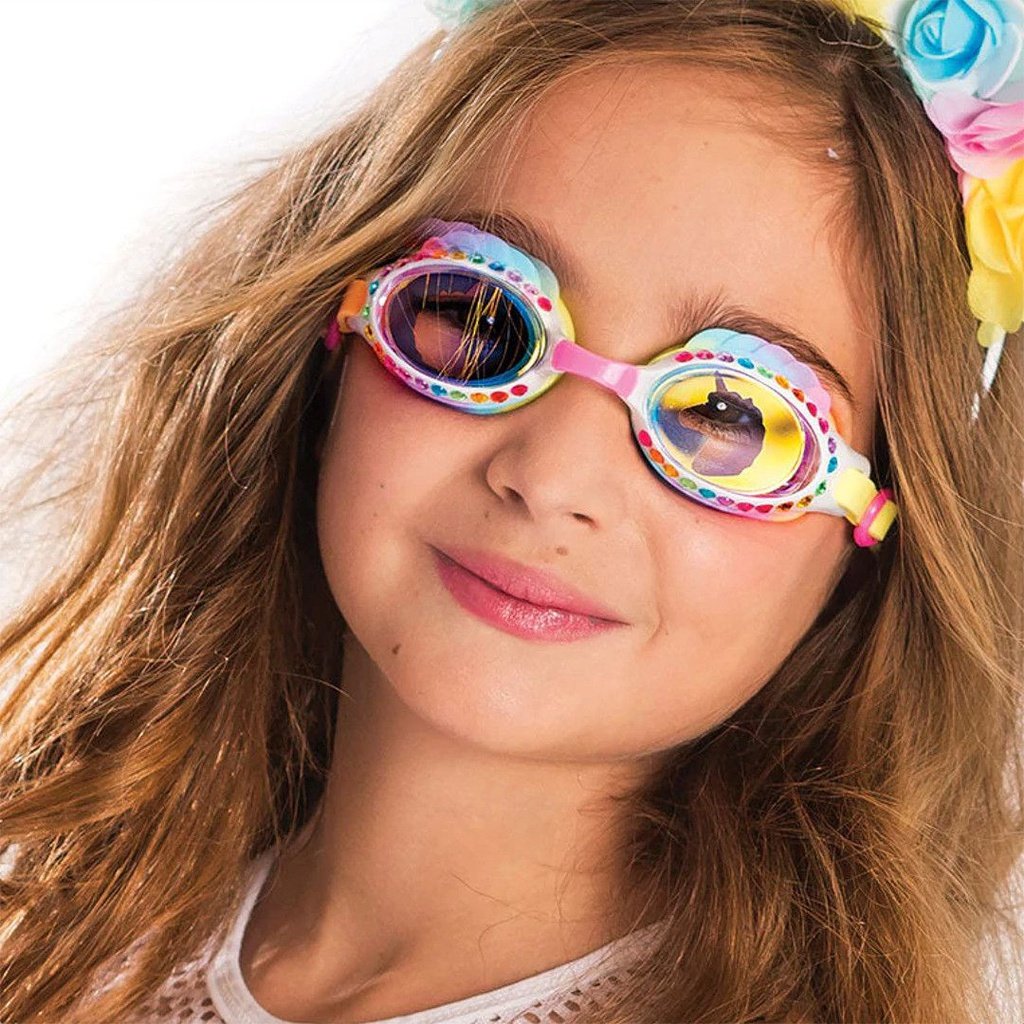 Gafas de natación Eunice the Unicorn - Rainbow Slider BLING2O