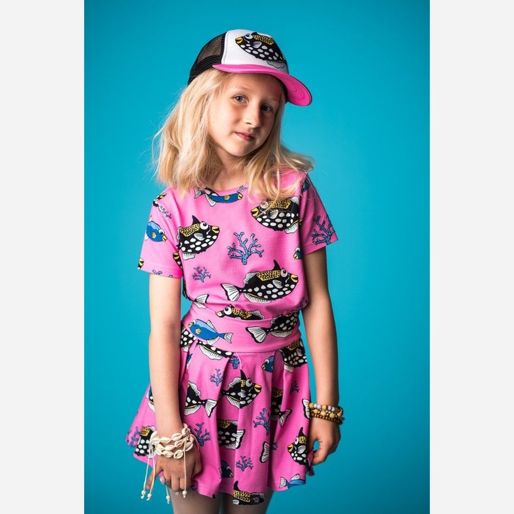 Camiseta Rosa Pez Bayesta Payaso MULLIDO