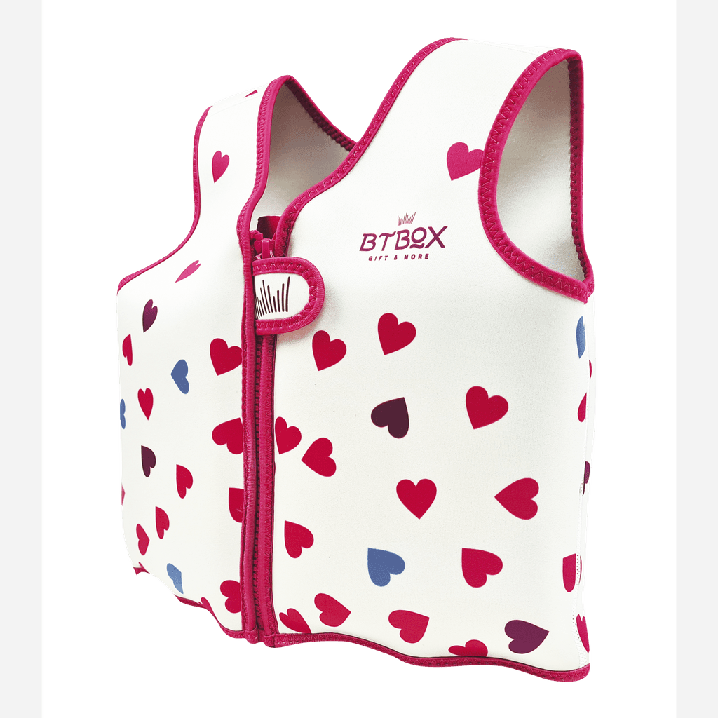 Chaleco flotador aprendizaje Corazones BTBOX