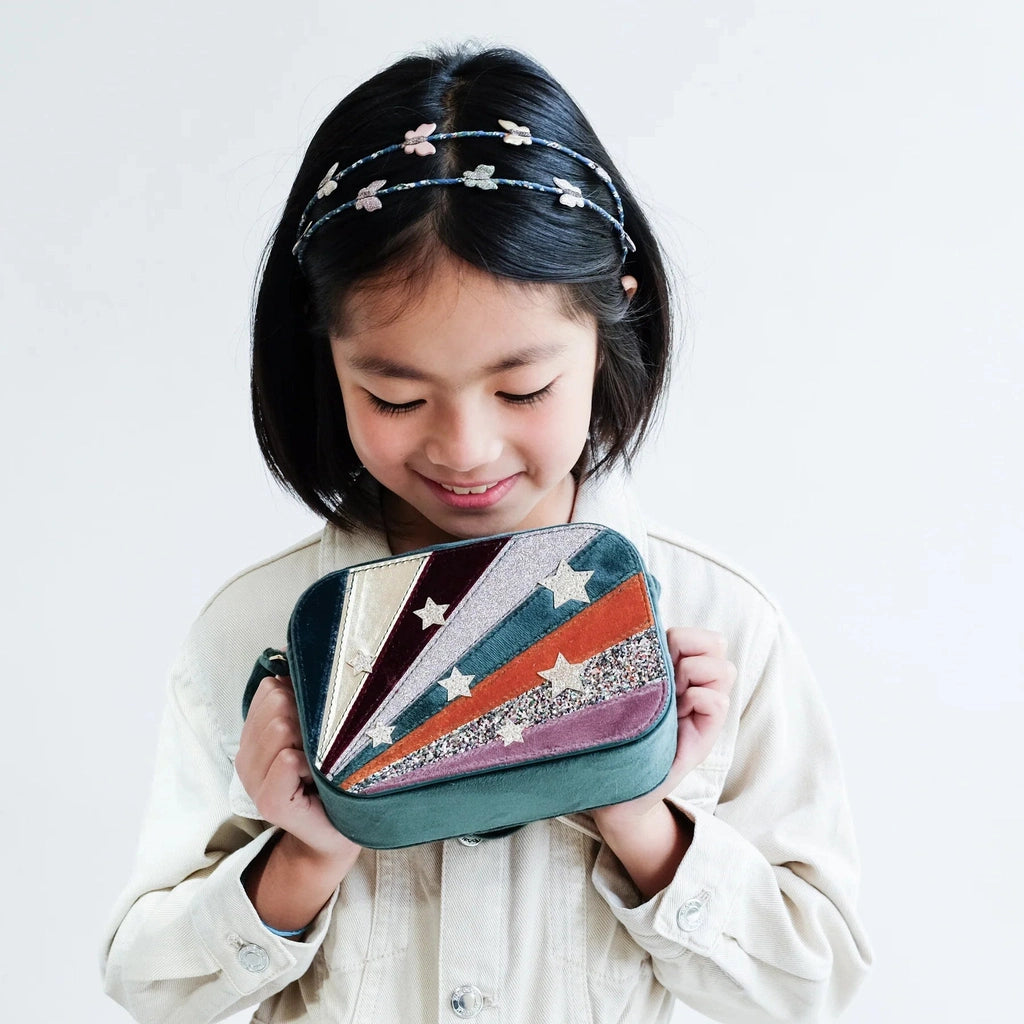 Bolso Luxe Velvet Stripe MIMI & LULA