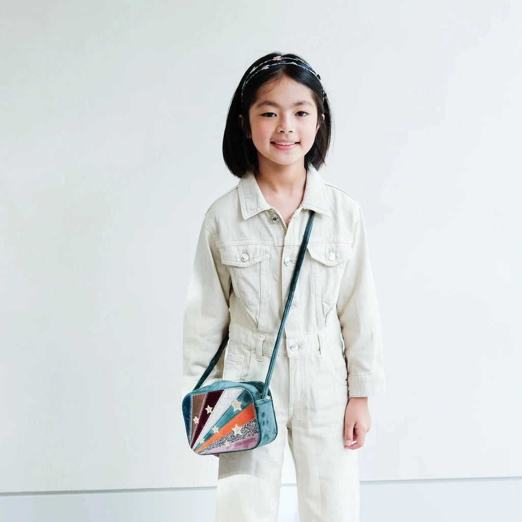 Bolso Luxe Velvet Stripe MIMI & LULA
