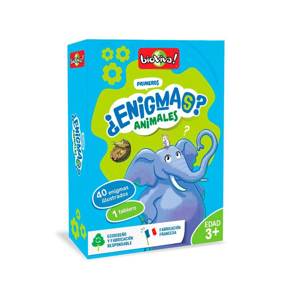 Mis Primeros ¿Enigmas? Animales - Juego de pistas BIOVIVA!
