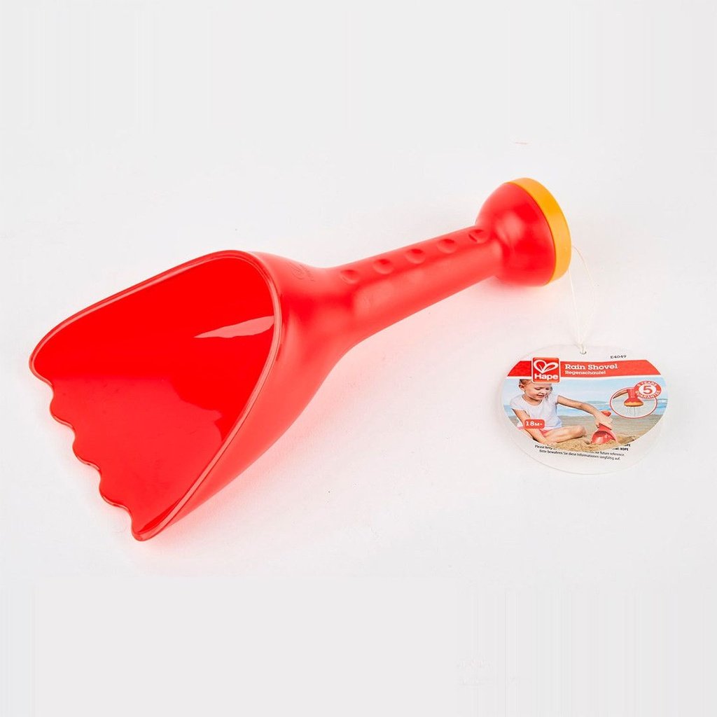 Pala cavadora y rociadora roja para la playa HAPE