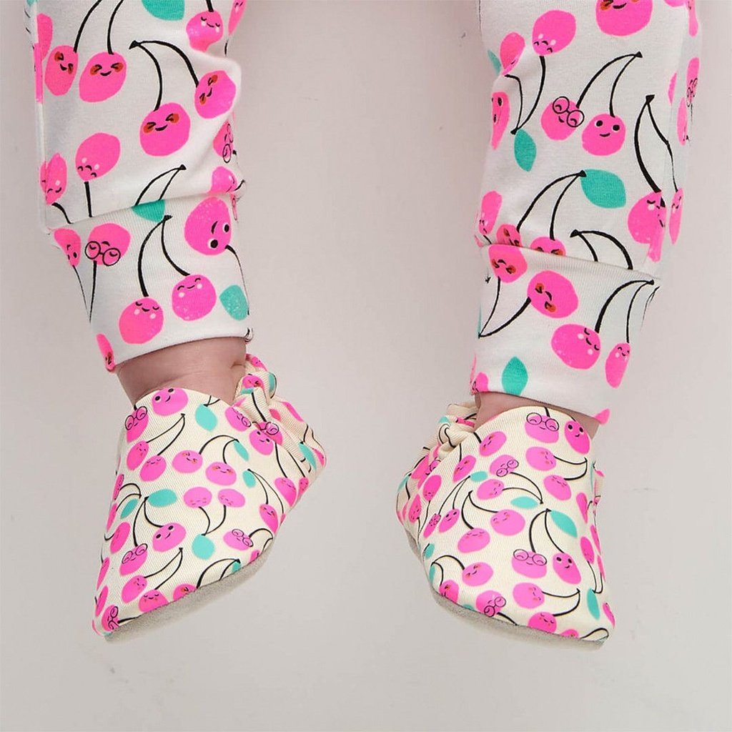 Zapatos bebé Bonniemob Cherries Cream POCO NIDO