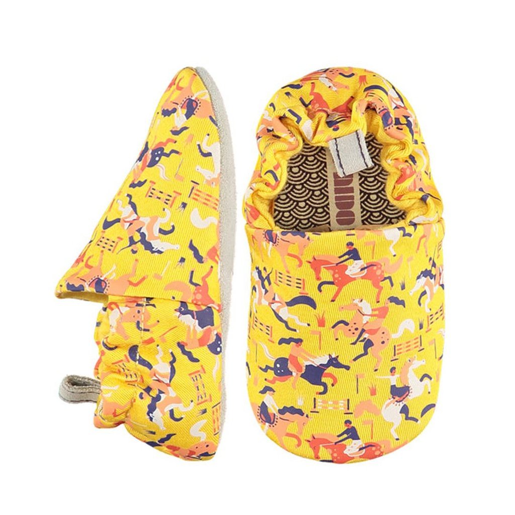 Zapatos bebé Showjumping Yellow POCO NIDO