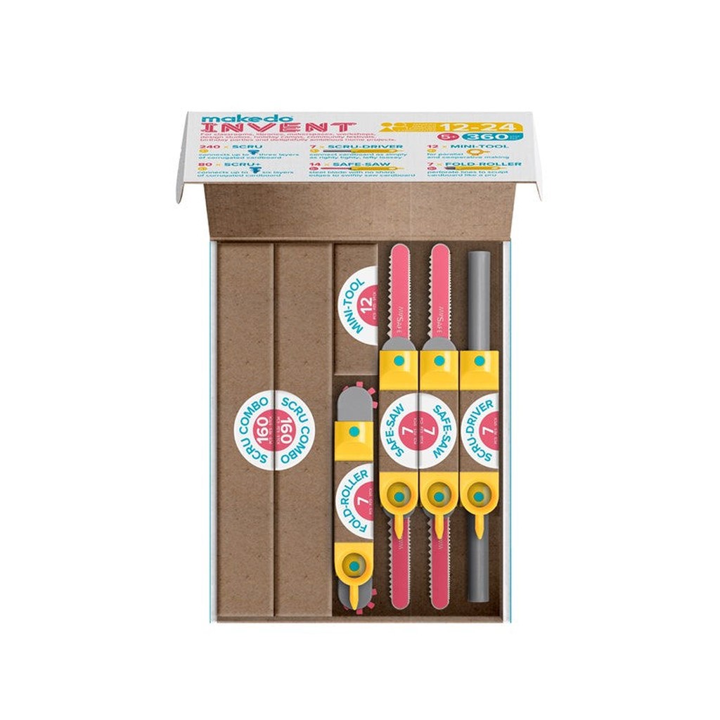 Invent Kit de 360pcs MAKEDO