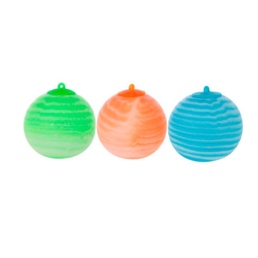Pelota estrujable de colores fluor