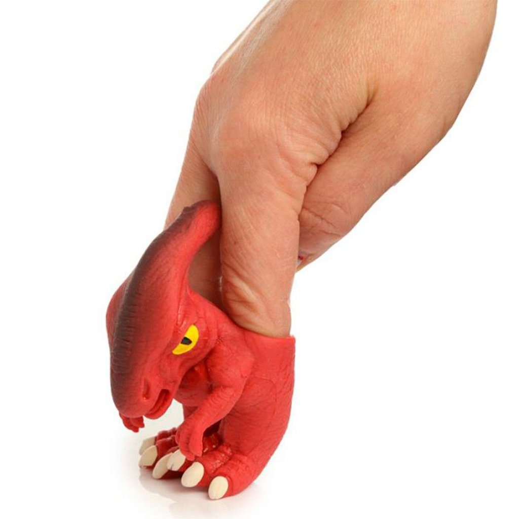 Marioneta de dedo Dinosaurio que camina