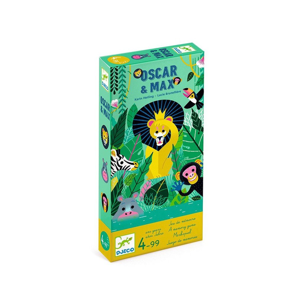 Oscar & Max Juego de memoria DJECO