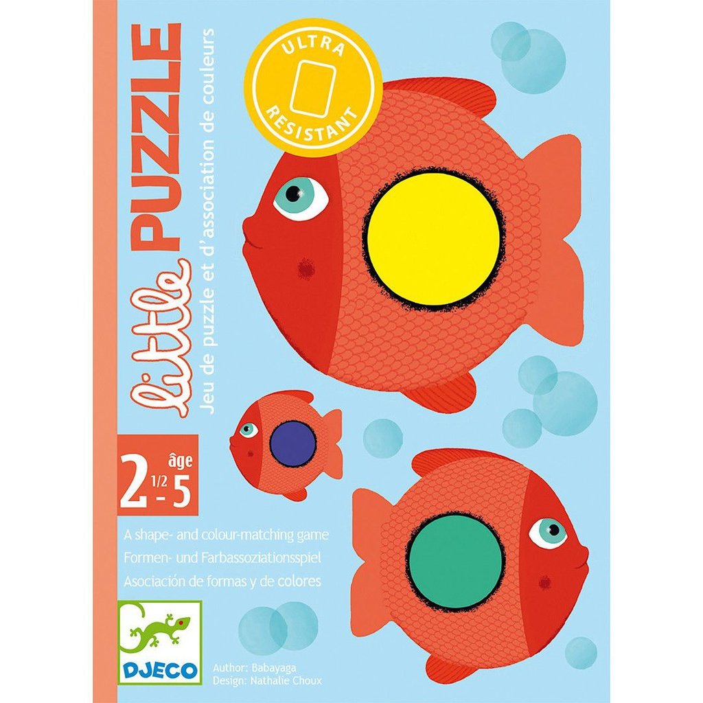 Little Puzzle Juego de asociación DJECO
