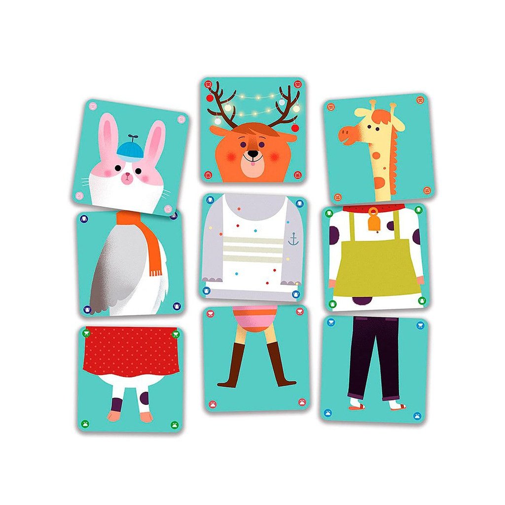 Animomix Juego de asociación DJECO