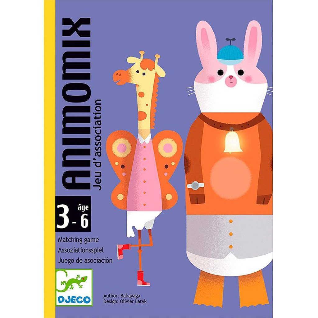 Animomix Juego de asociación DJECO