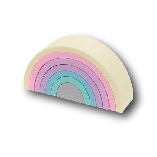 Arcoíris 7 piezas de silicona pastel MIWIS
