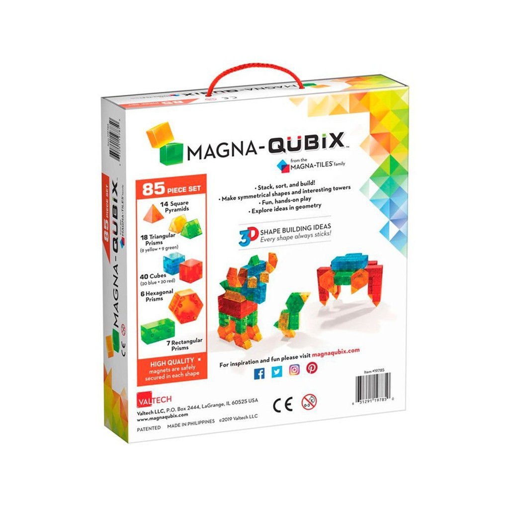 Magna-Qubix 85 piezas - Juego de construcción magnético