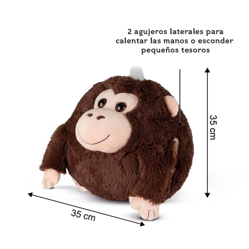 Peluche calienta manos Bichobola Gorila