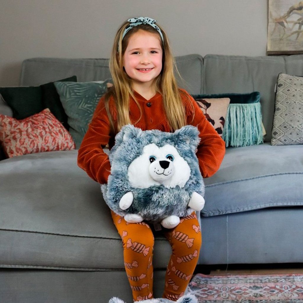 Peluche calienta manos Bichobola Husky