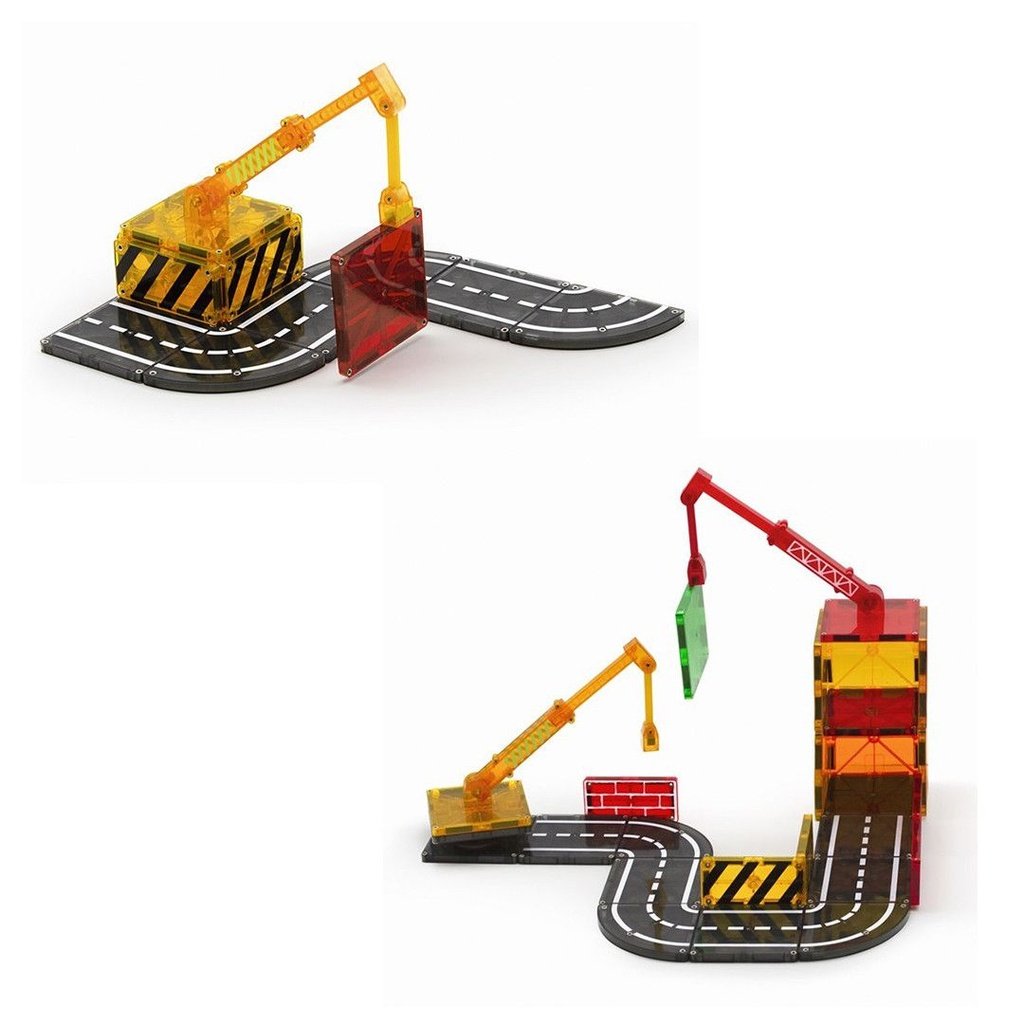Magna-Tiles Construction Set 32 piezas - Juego de construcción magnético