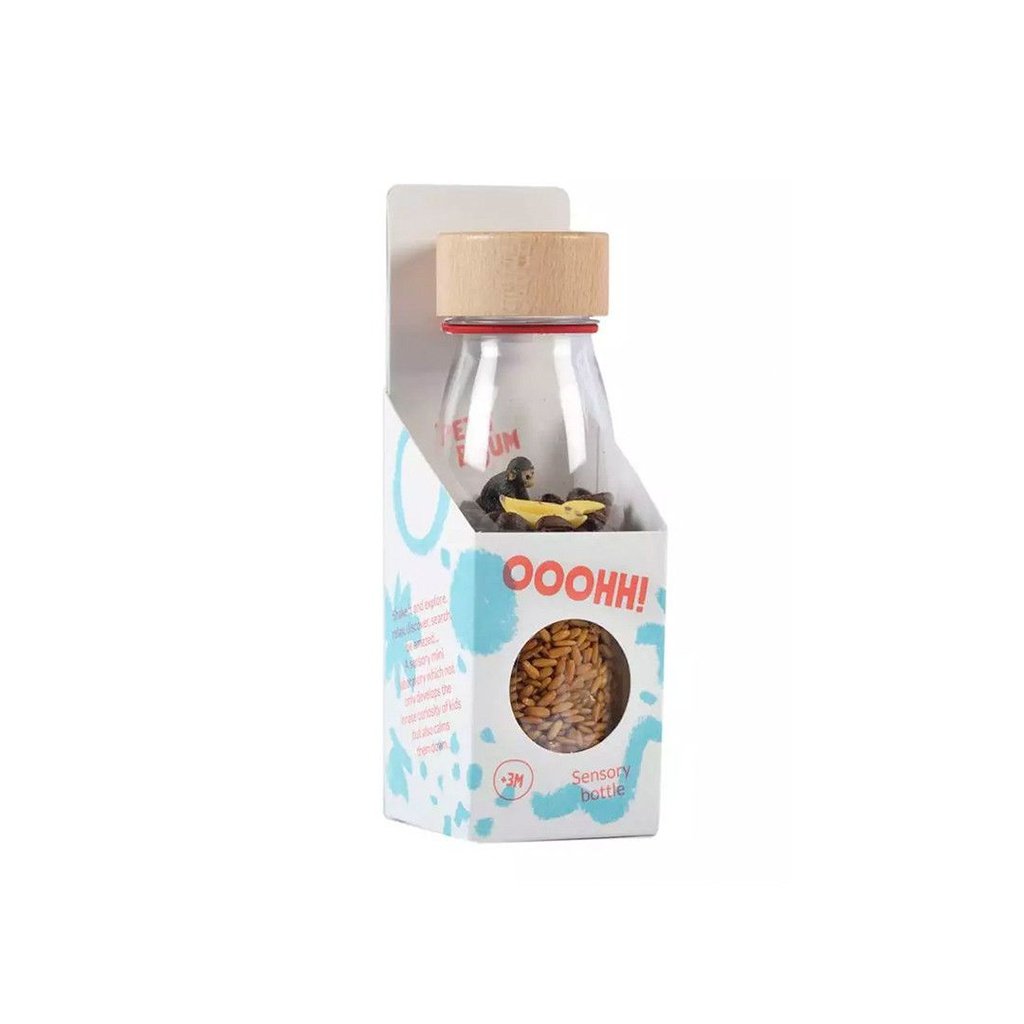 Botella Sensorial Sonidos Monkey PETIT BOUM