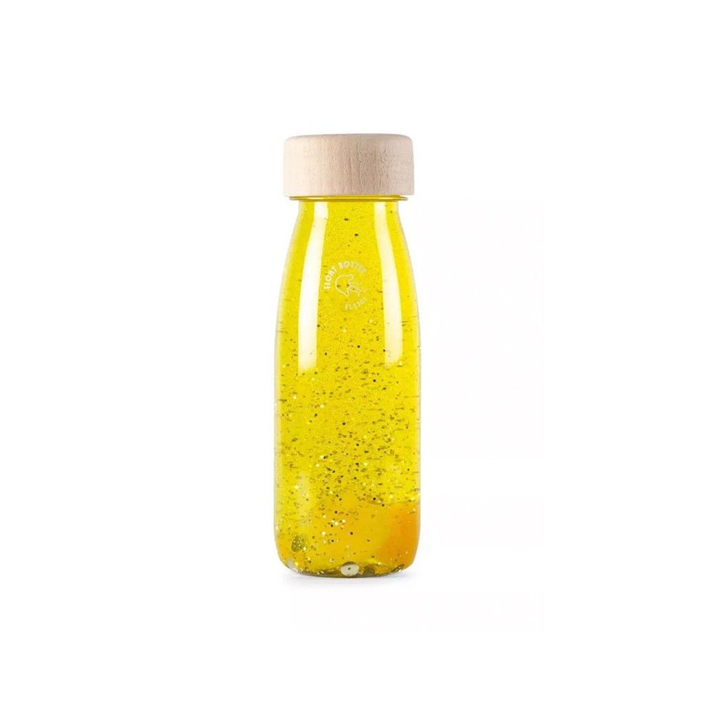 Botella Sensorial Flotante Yellow PETIT BOUM