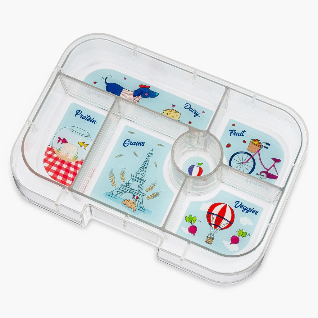 Fiambrera Yumbox Original 6C - Purple + Paris YUMBOX