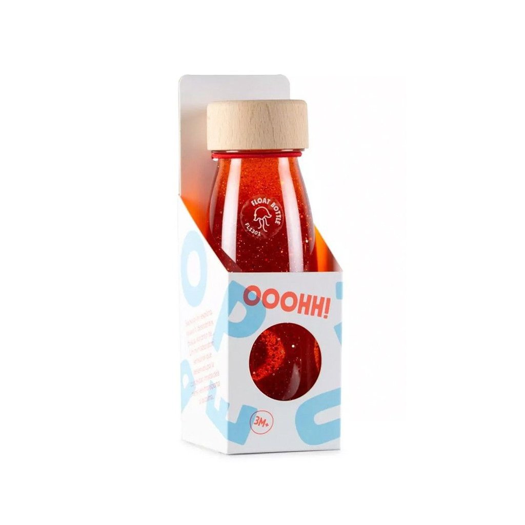 Botella Sensorial Flotante Orange PETIT BOUM