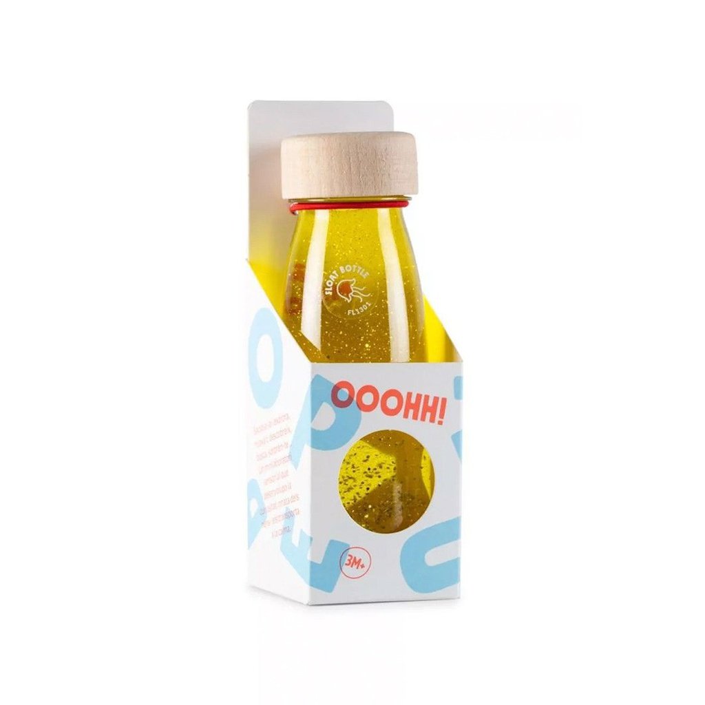 Botella Sensorial Flotante Yellow PETIT BOUM