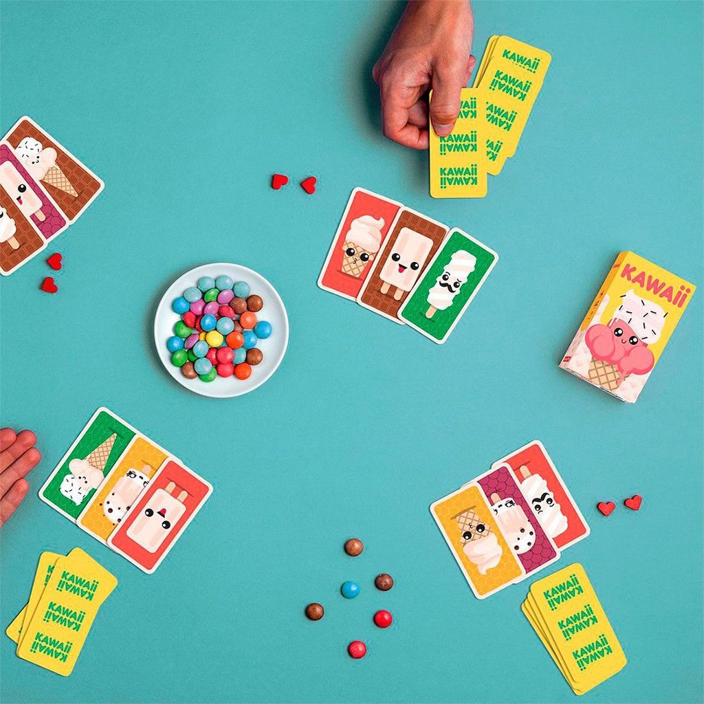 Kawaii Juego de cartas de velocidad