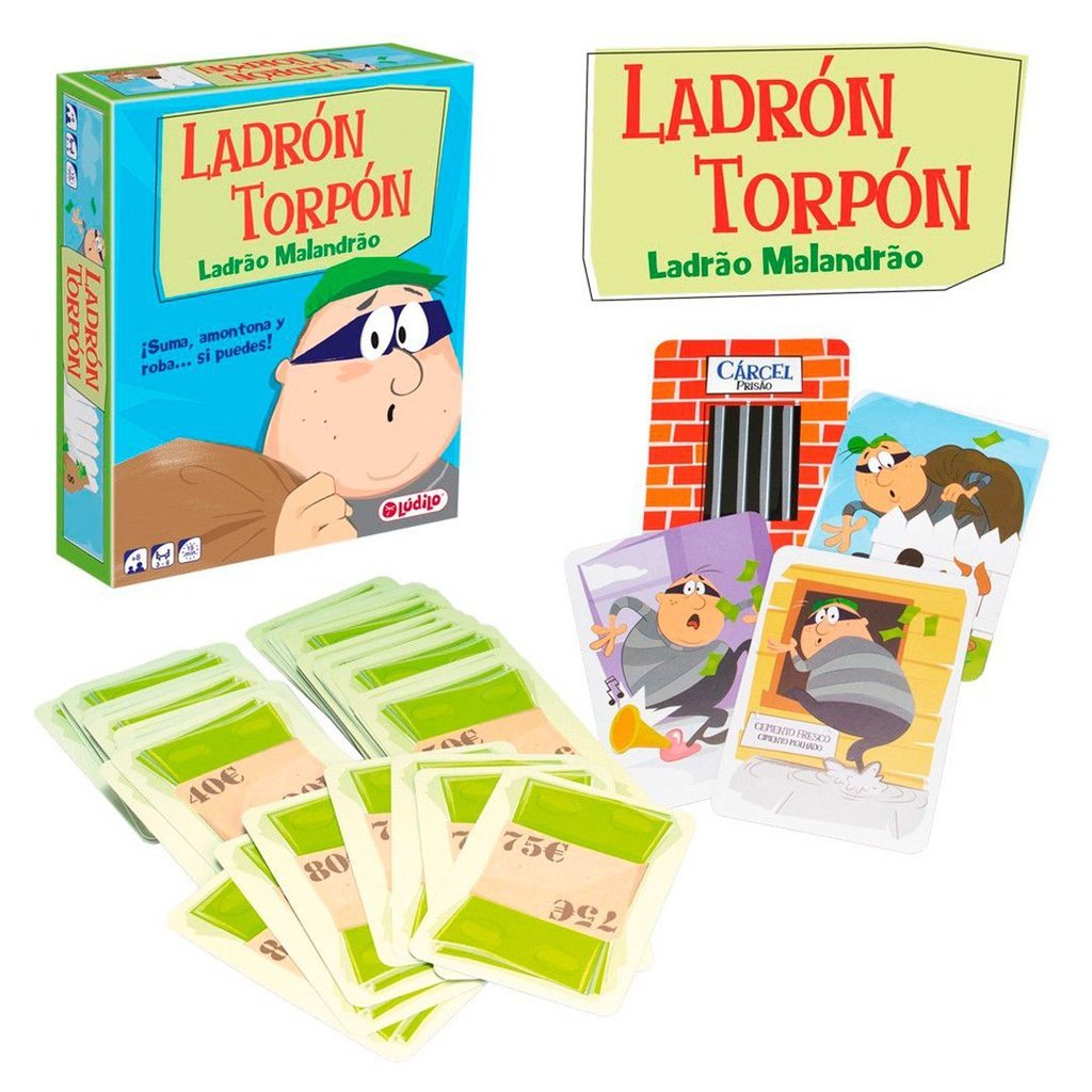Ladrón Torpón - Juego de cartas de cálculo LÚDILO