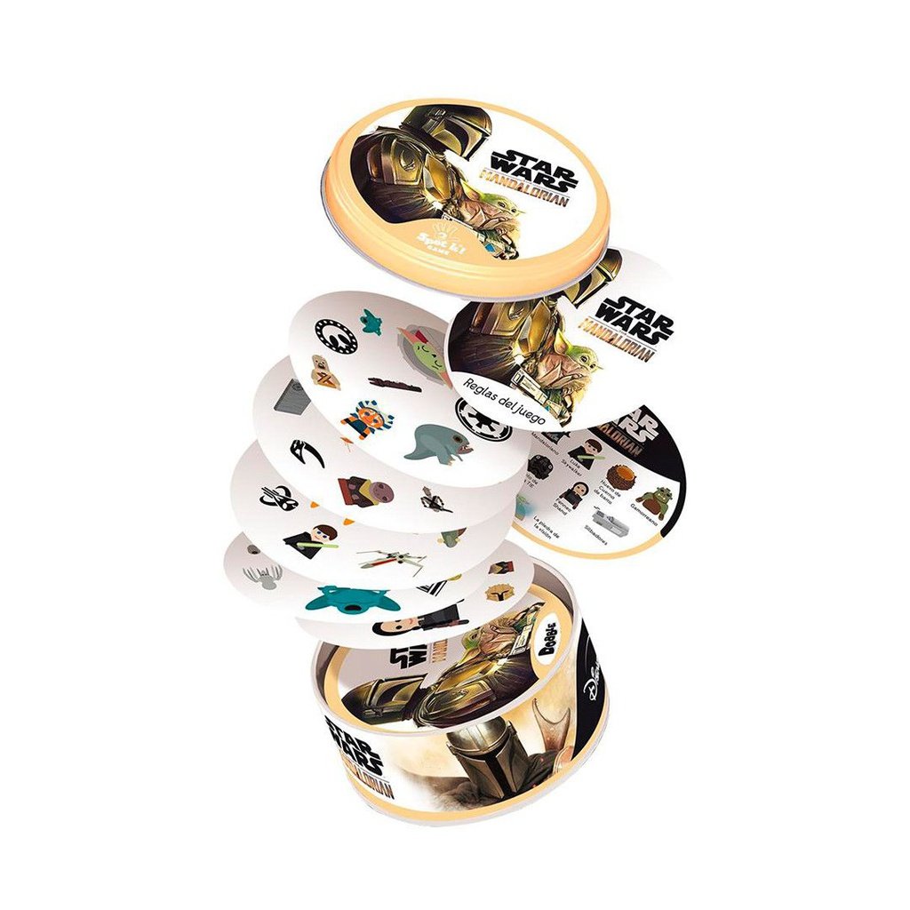 Dobble Star Wars Mandalorian - Juego de cartas de rapidez