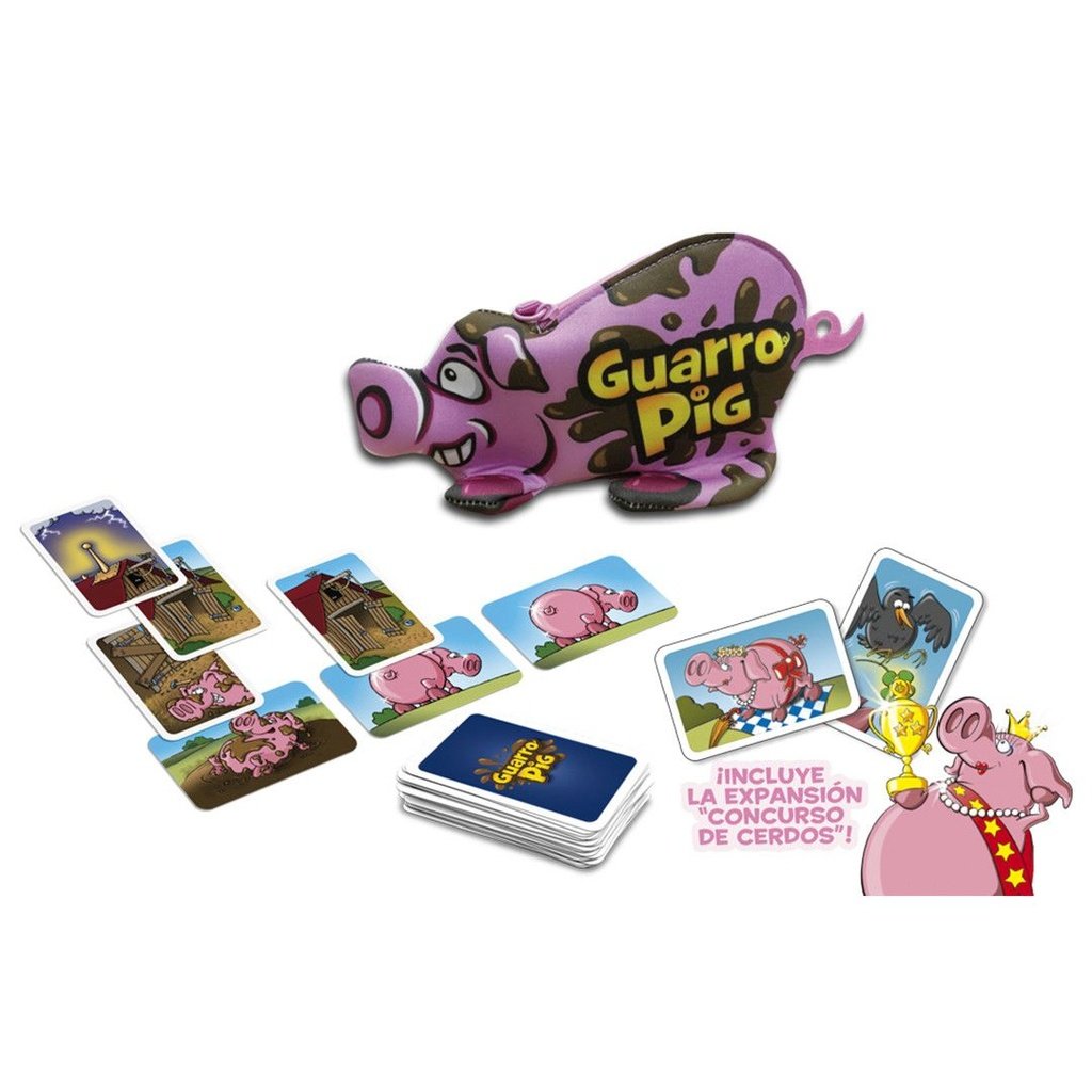 Guarro Pig - Juego de mesa familiar MERCURIO