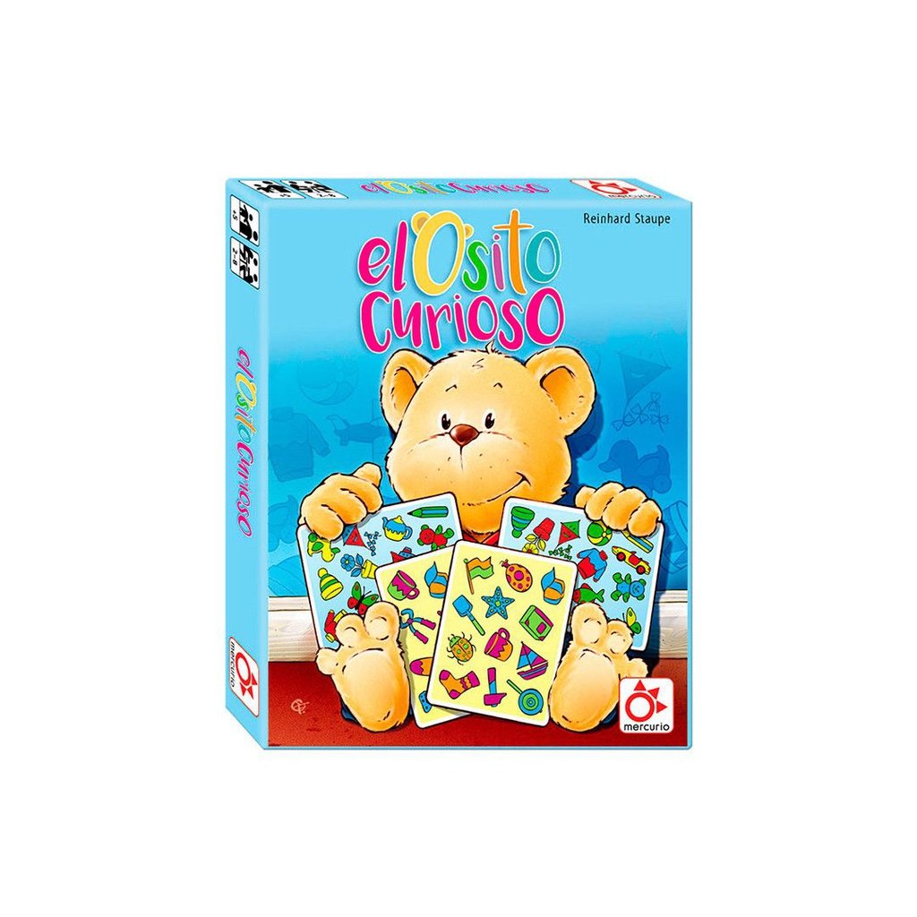 El Osito Curioso - Juego de cartas MERCURIO