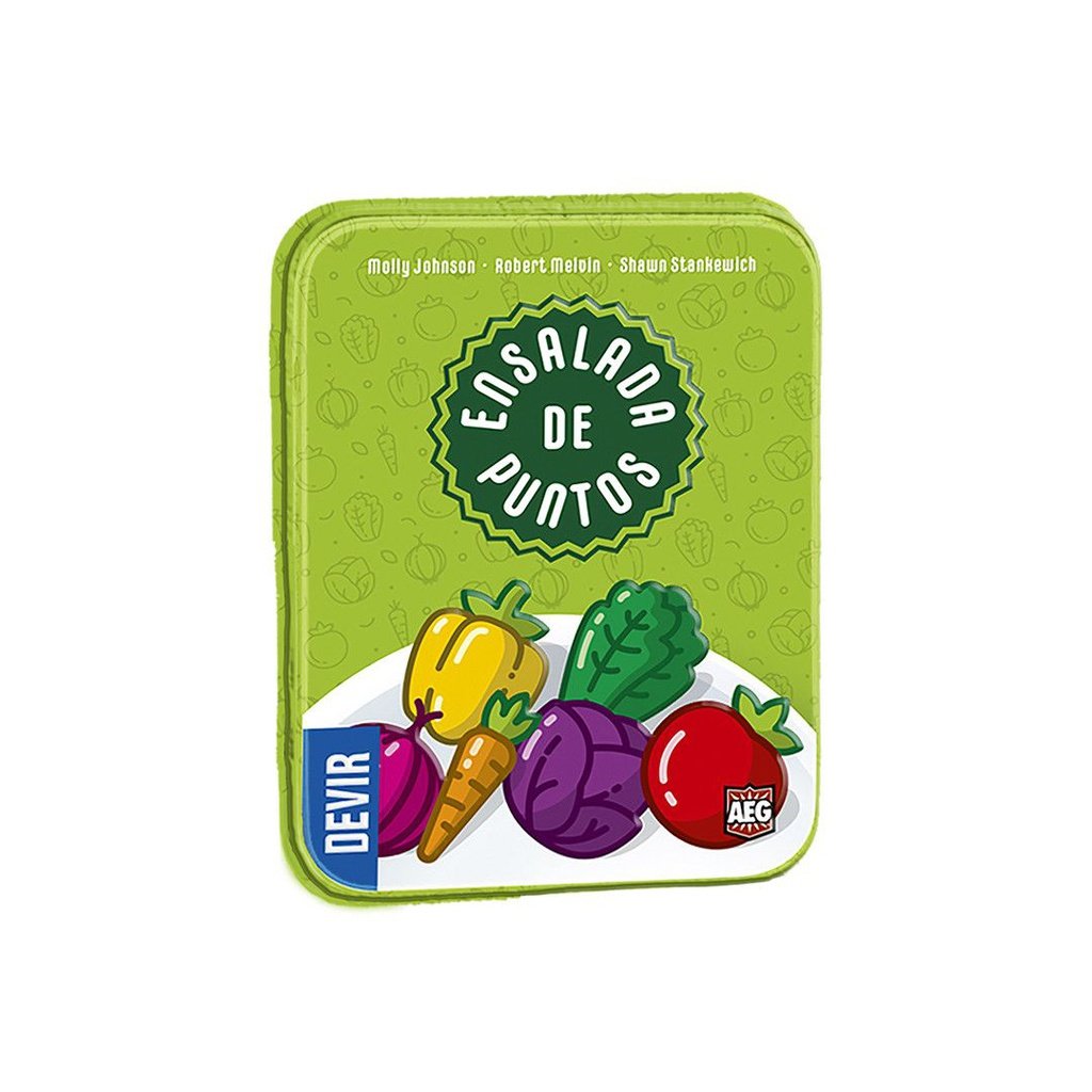 Ensalada de Puntos- Juego de cartas rápido DEVIR 8 +Años