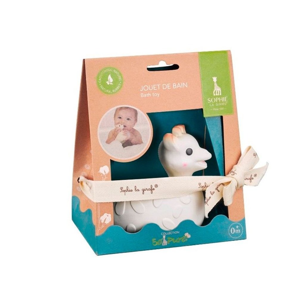 Juguete de baño 100% hevea natural Sophie la Girafe