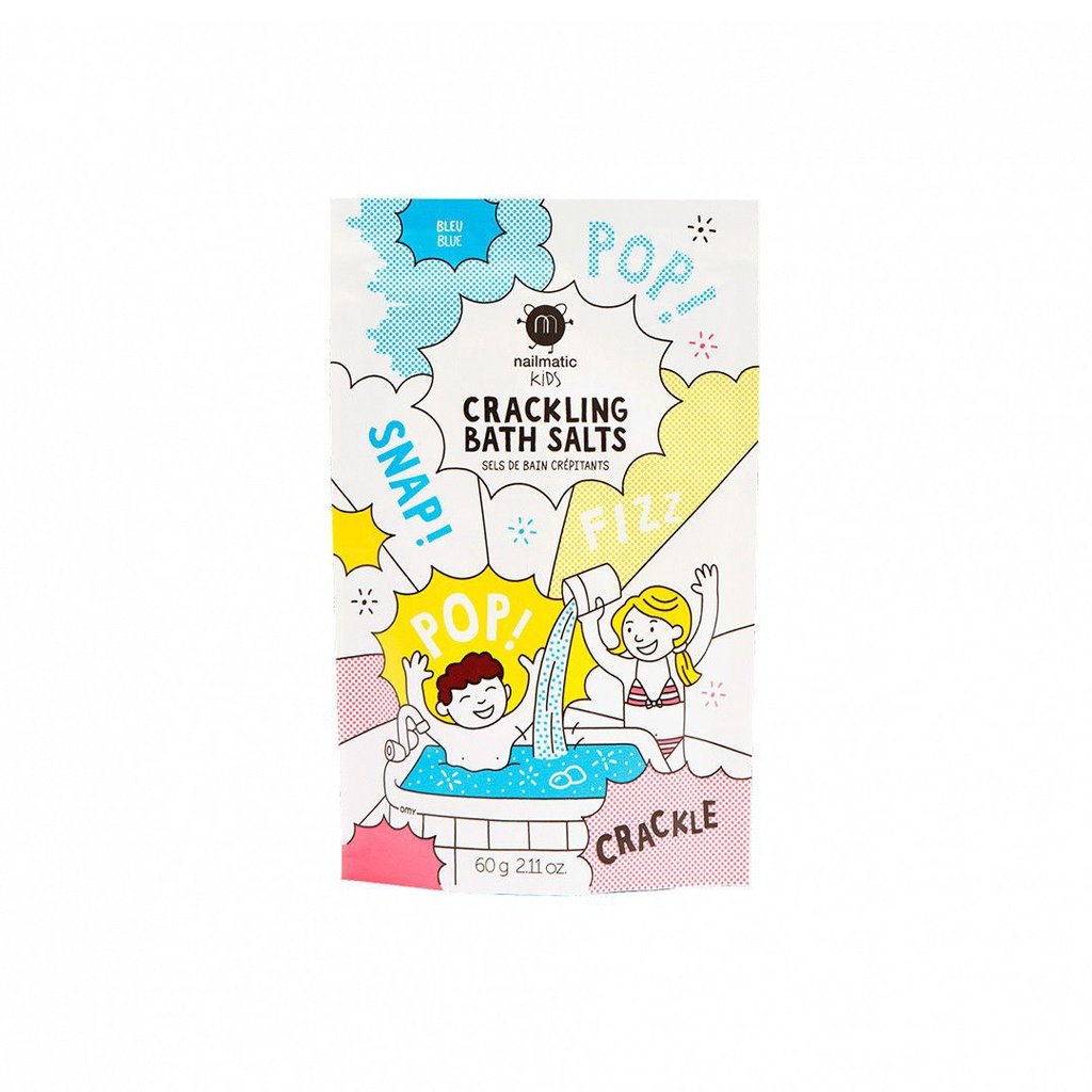 Sales de baño crepitantes azul NAILMATIC