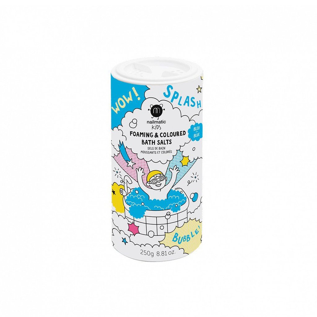 Sales de baño espumosas azul NAILMATIC